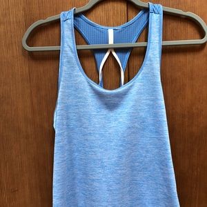 Under Armour workout tank - blue. Small.